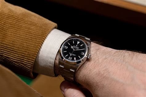 rolex explorer dress watch on wrist|Rolex explorer 36mm on wrist.